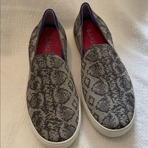 Rothy’s sneakers snakeskin